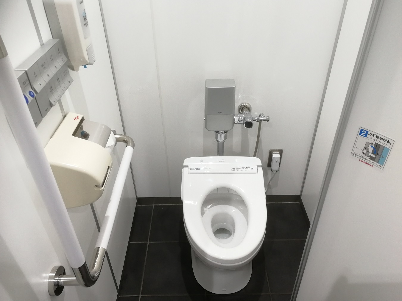 都賀駅改札内トイレがご利用しやすくなりました。 千葉モノレール